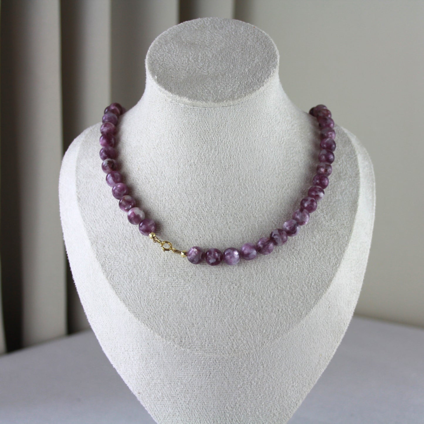 Lepidolite ketting