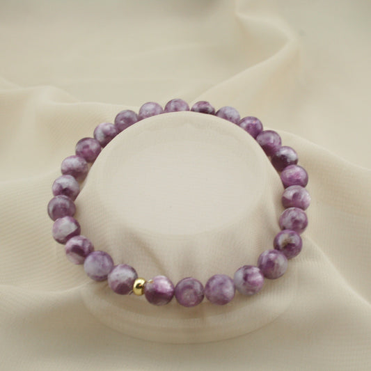 Lepidolite armband