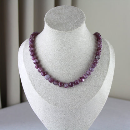 Lepidolite ketting