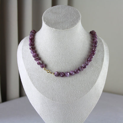Lepidolite ketting