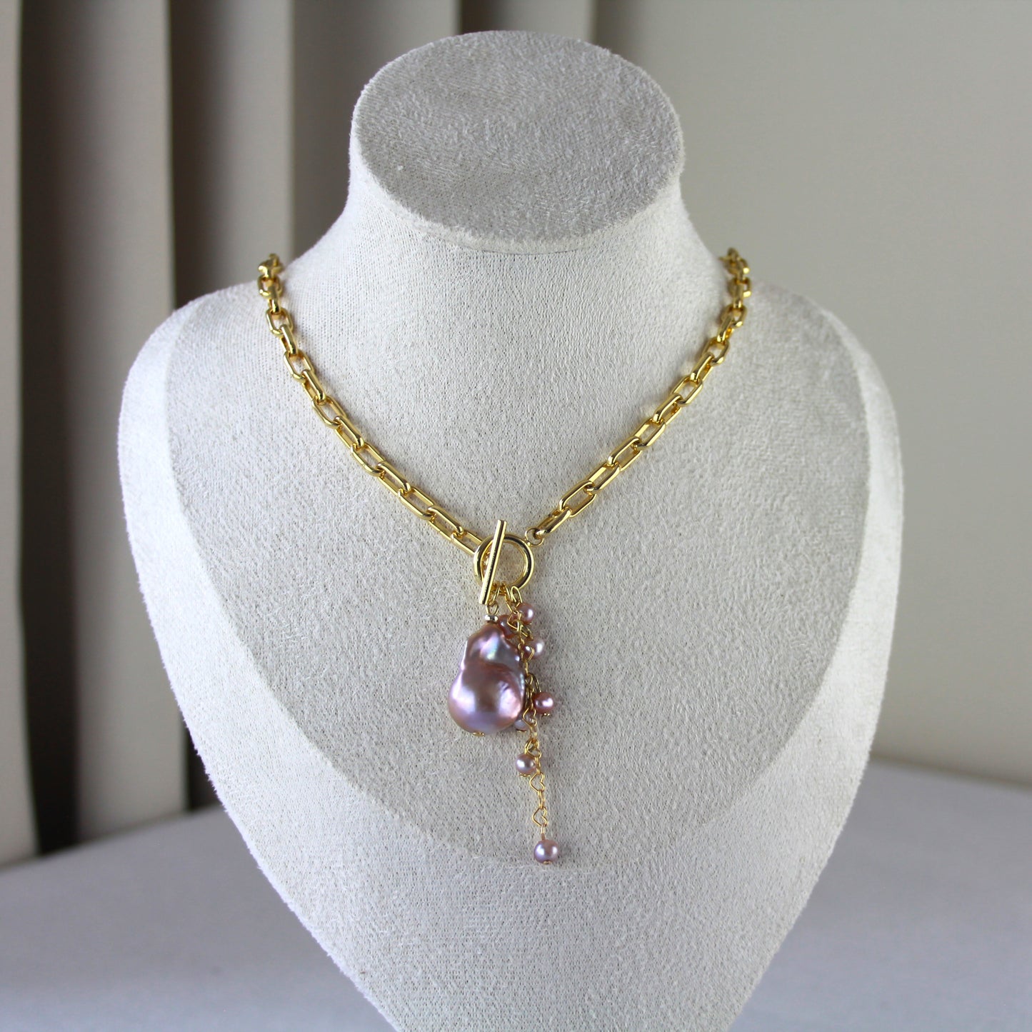 Schakelketting met parelhanger