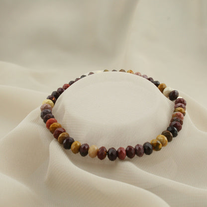 Mookaïte rondelle armband