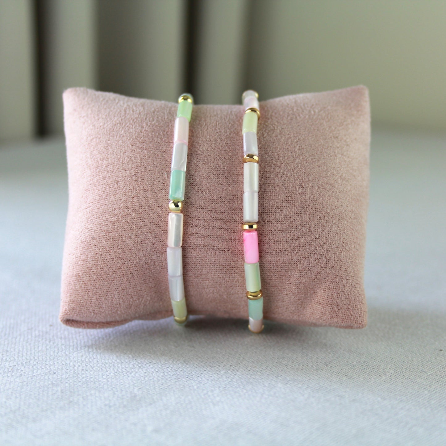 Parelmoerarmband