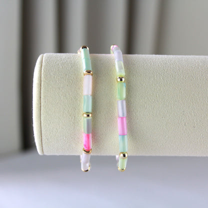 Parelmoerarmband