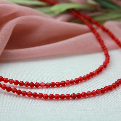 Jade ketting dubbelstreng
