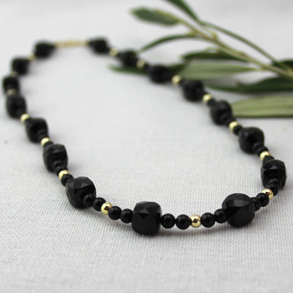 Spinel & toermalijn ketting