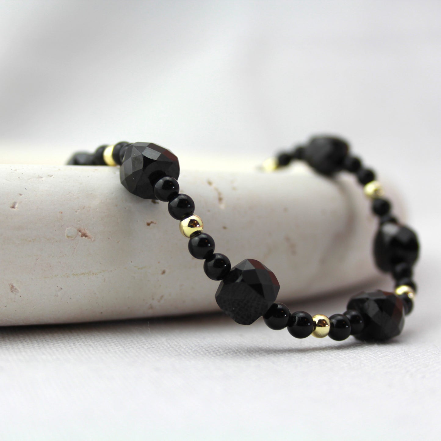 Spinel & toermalijn ketting