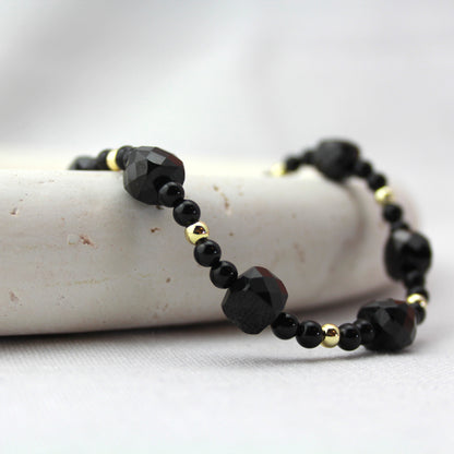 Spinel & toermalijn ketting