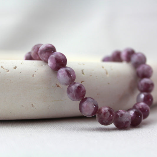 Lepidolite ketting