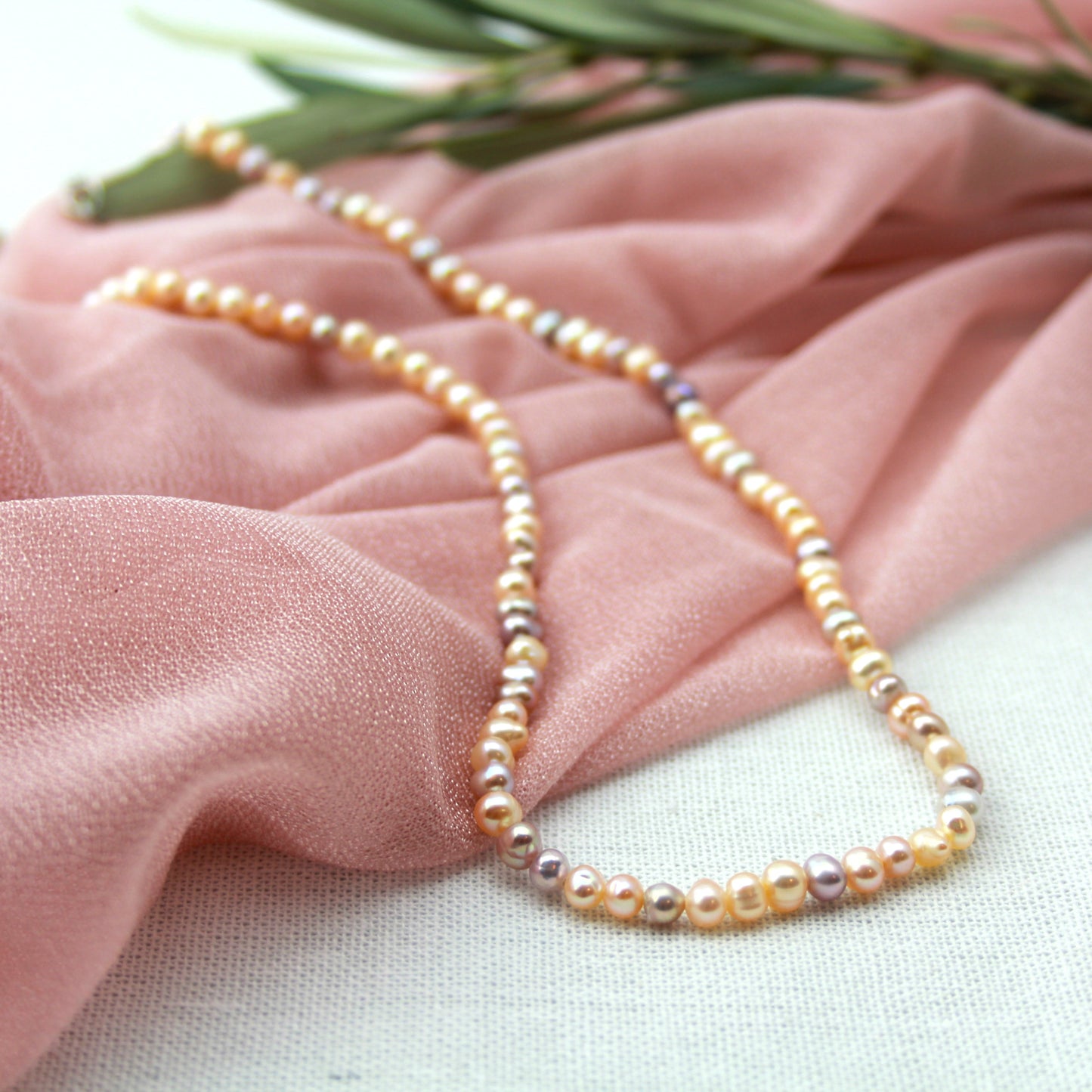 Multikleur 4mm parel