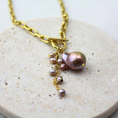Schakelketting met parelhanger