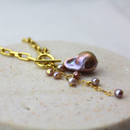 Schakelketting met parelhanger