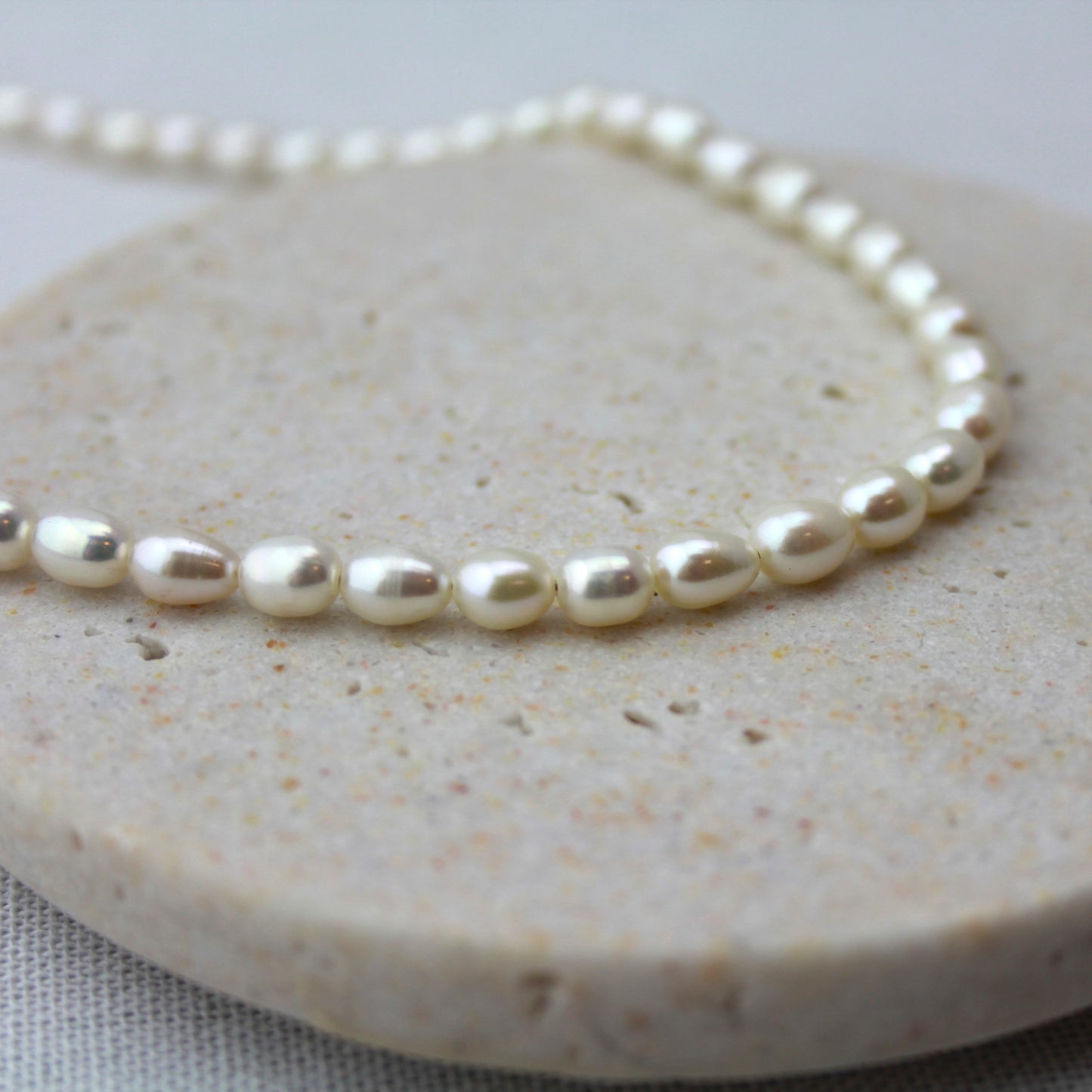 Rijstparel ketting