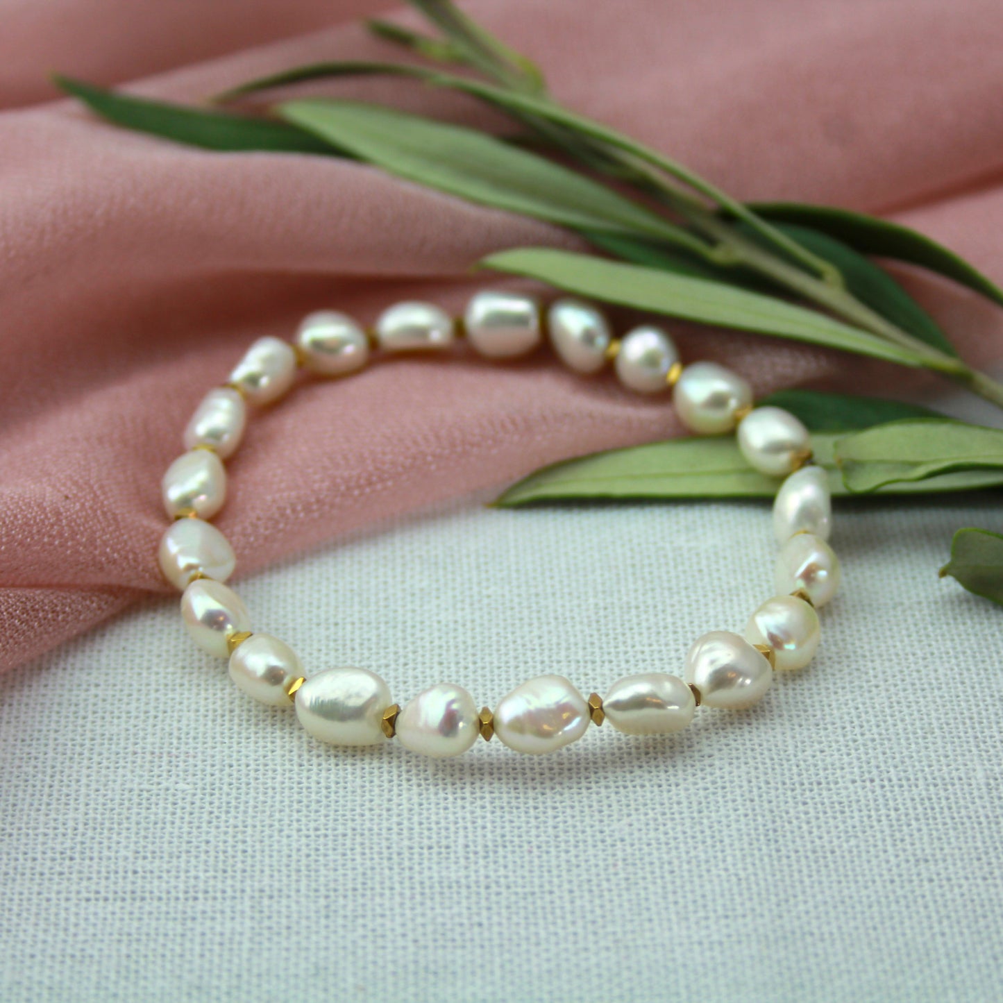 Barokparel armband