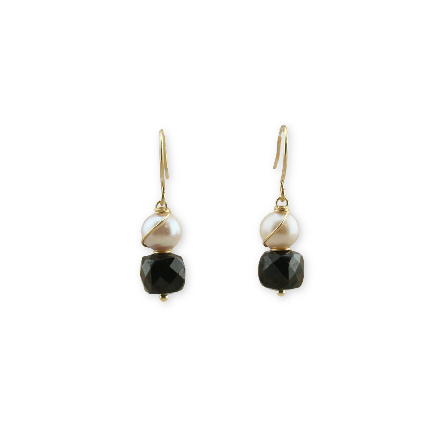 Onyx arc met parel